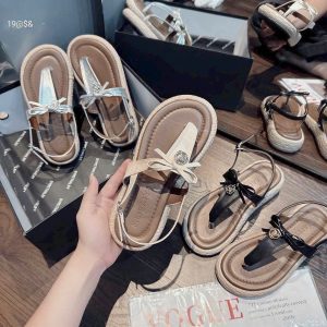 Sandal xỏ nơ koi viền xinh