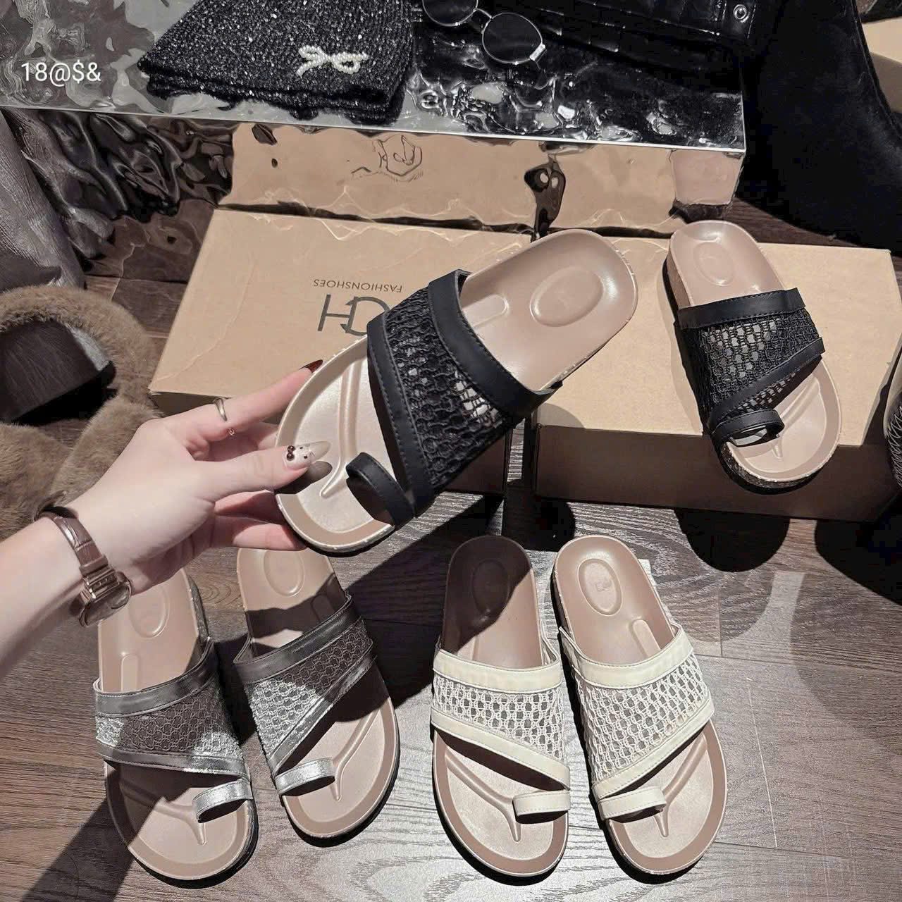 Dép xỏ ngón lưới - Ảnh 5