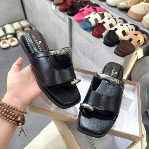 Dép xỏ khoen 3 f xinh siêu êm