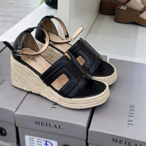Sandal H da  vân koi viền 7 f