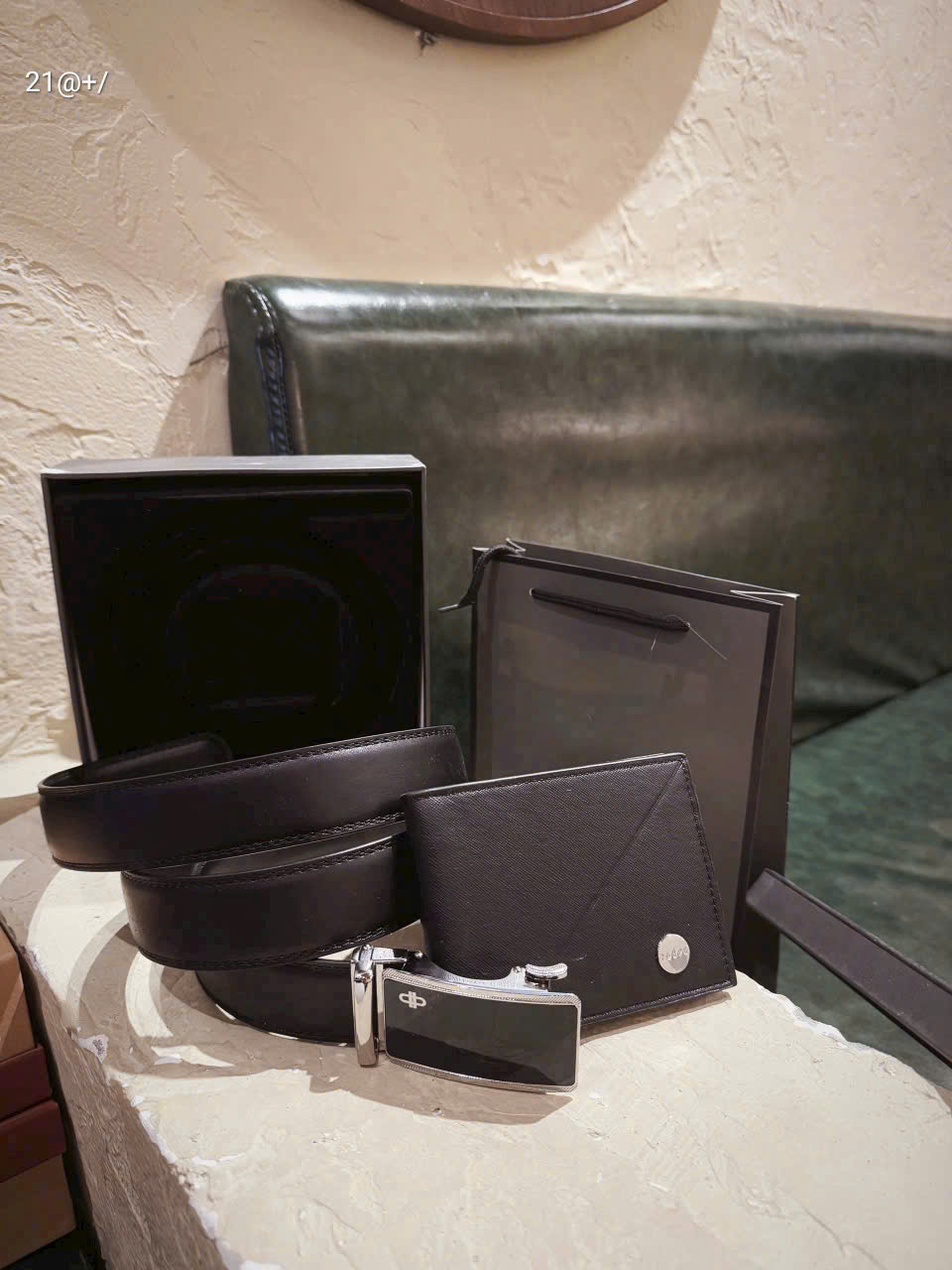 Sét dây nịt kèm ví Set Thắt Lưng Pedro Fullbox - Ảnh 7