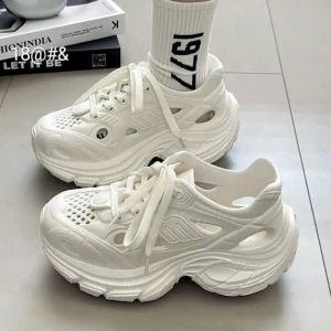 Giày nhựa Đế cao 6cm 