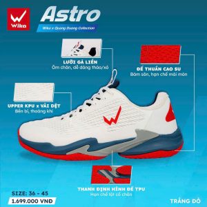 Giày đánh pickleball, tenic, cầu lông