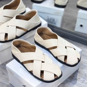 Siêu êm là đây nha Giày bệt chéo da hàng qccc fullbox cao cấp