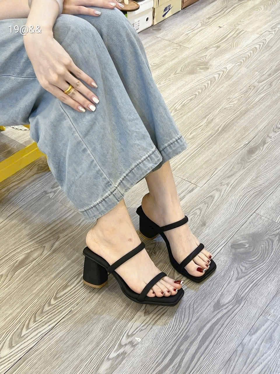 Nhị da ống êm gót 7 f