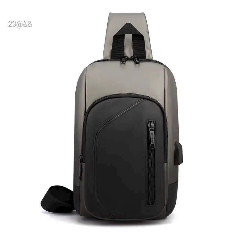 Túi Đeo Chéo Ngực dành cho nam Thời Trang Sức Chứa Lớn size 32*20cm 👉thiết kế gọn gàng ôm sát cơ thể cảm giác thoải mái nhất khi đeo - Ảnh 4
