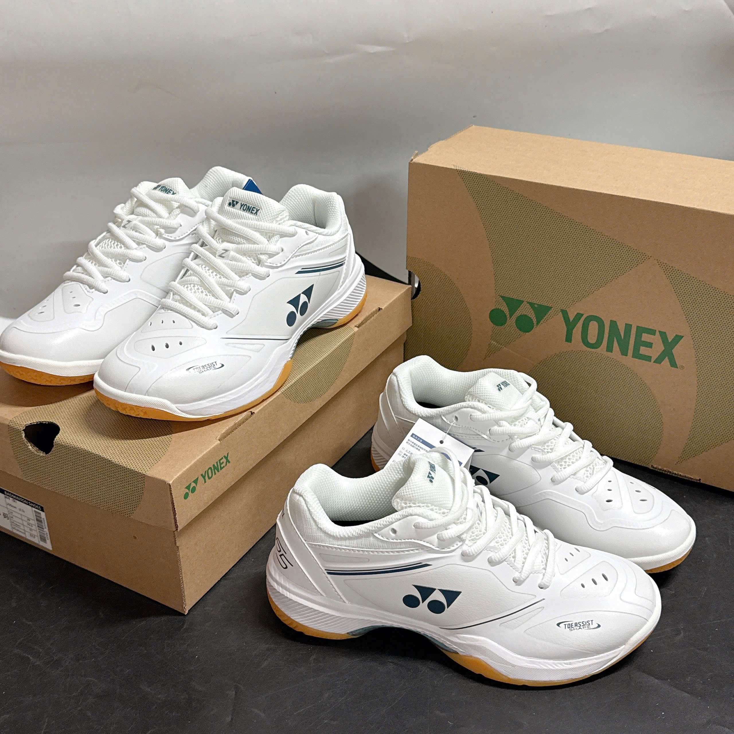 Yonex Trắng đế cam Likeauth - Ảnh 7