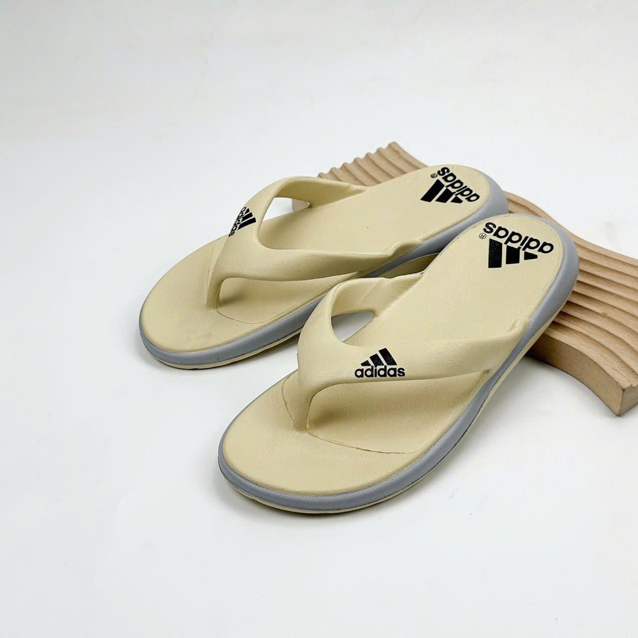 DÉP KẸP ADIDAS Sơn Viền, In chuyển Logo Size Nam - Ảnh 2