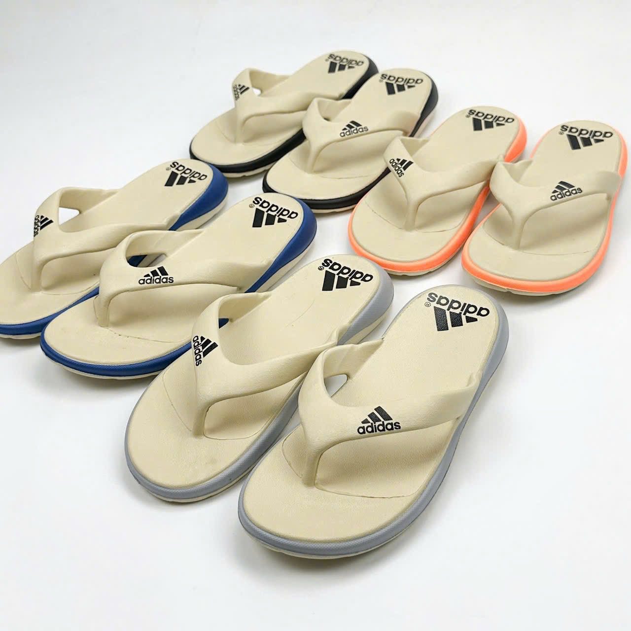 DÉP KẸP ADIDAS Sơn Viền, In chuyển Logo Size Nam