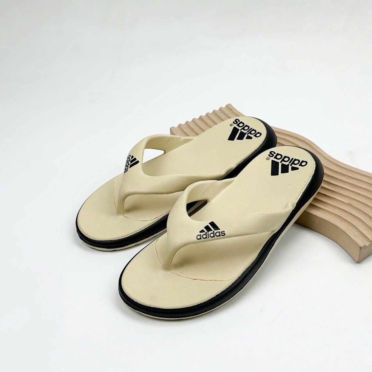DÉP KẸP ADIDAS Sơn Viền, In chuyển Logo Size Nam - Ảnh 3