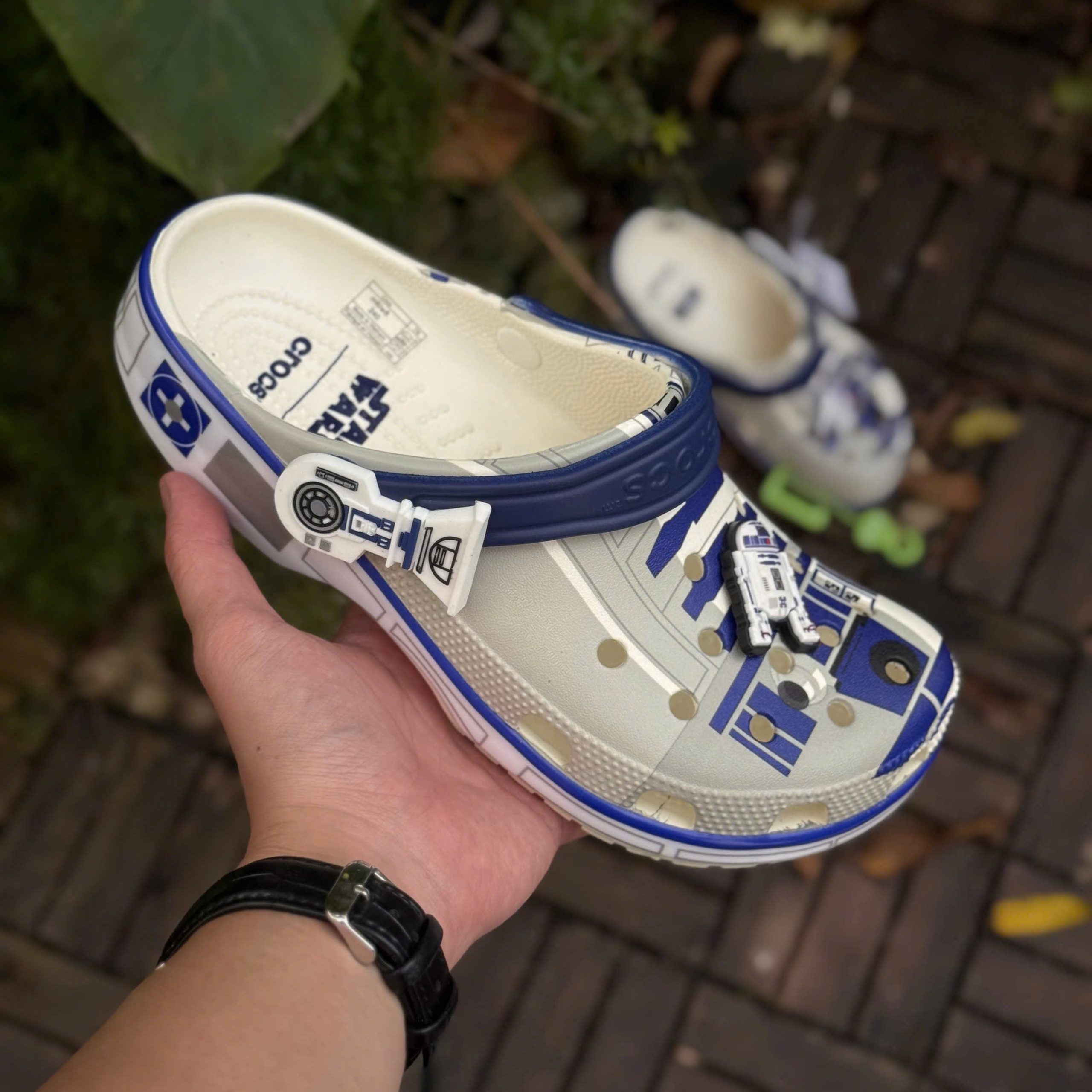 Crocs Người hành tinh xanh kem về Rep 1:1 - Ảnh 5