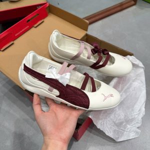 Puma patou ballet kem đỏ Likeauth