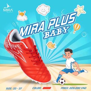 Mira plus giày đá banh trẻ em