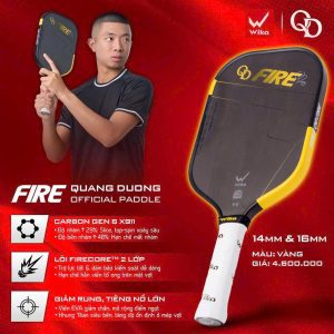 Tổng hợp những cây vợt Pickleball hot nhất thời điểm hiện tại O